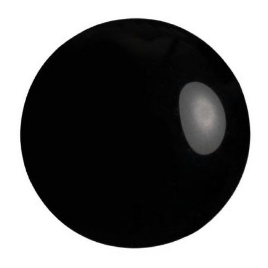 Picture of Cabochons par Puca® 25mm Jet x1