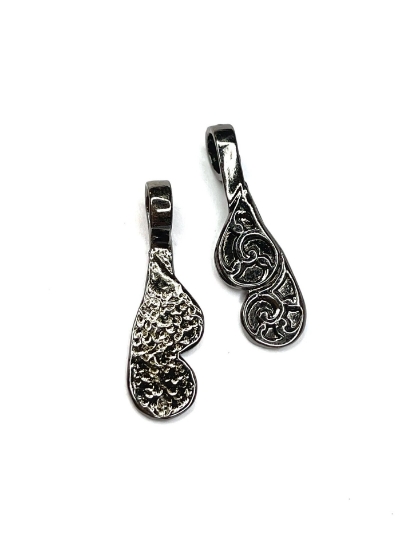 Picture of JBB Bail glue-on 20mm Gunmetal Plated x1