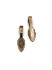 Picture of Bail glue-on leaf 15x7mm Copper x10