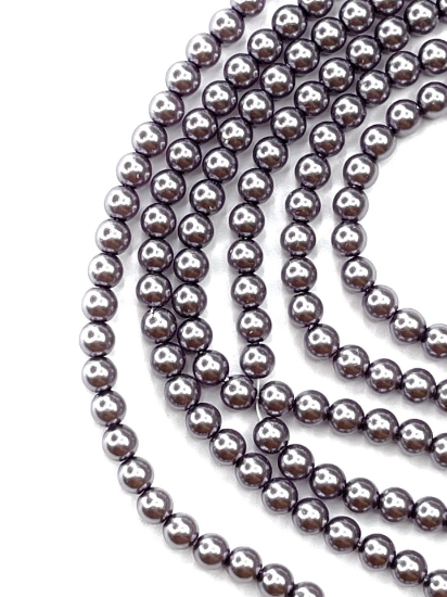 Picture of Preciosa Nacre Round Maxima 6mm Lavender Pearl x50