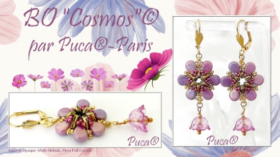 Picture of Oorbellen  "Cosmos" par Puca - NL