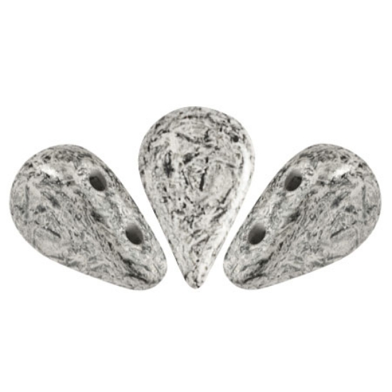 Picture of Amos® by Puca® 5x8mm Old Silver x10g
