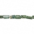 Picture of Aventurine 10x4mm hand-cut Tube Emerald Green x33cm