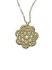 Picture of Premium Chain Oval 1.5mm Closed Rings Gold Plated x1m