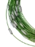 Picture of Stainless Steel Wire Choker Necklace 45cm 1mm Green x1 