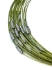 Picture of Stainless Steel Wire Choker Necklace 45cm 1mm Lime x1