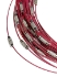 Picture of Stainless Steel Wire Choker Necklace 45cm 1mm Berry x1 