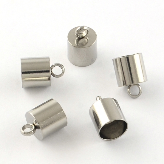 Picture of Stainless Steel Cord End w/ Loop 10mm x2
