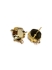 Picture of Earstud 4470 Square 12mm w/ Loop 24Kt Gold Plate x2