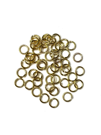 Picture of Jump Ring 5,5x0.8mm Yellow Gold x50
