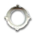 Picture of Cabochon setting 1122 Rivoli round 12mm Silver Tone x1