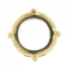 Picture of Cabochon setting 1122 Rivoli round 12mm Gold Tone x1 
