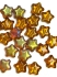 Picture of Flat Star Bead 12mm Light Topaz AB x15