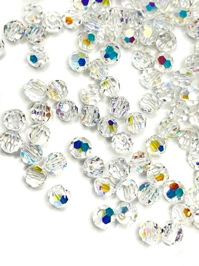Picture of Preciosa Crystal Bead Round 3mm Crystal AB x20