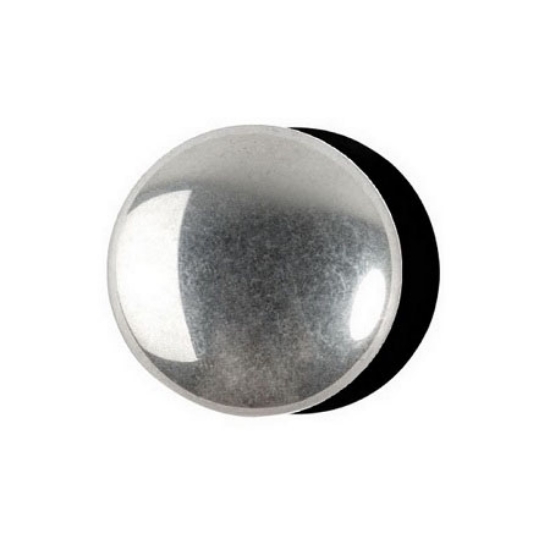 Picture of Cabochons par Puca® 14mm Jet Silver x1