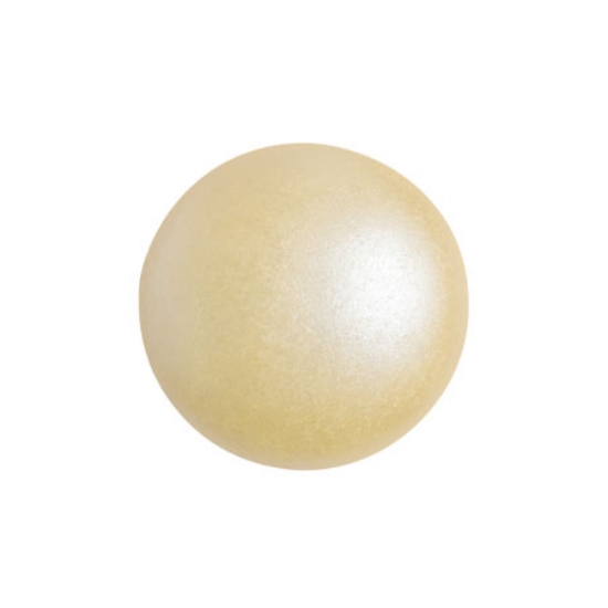 Picture of Cabochons par Puca® 14mm Pastel Cream x1