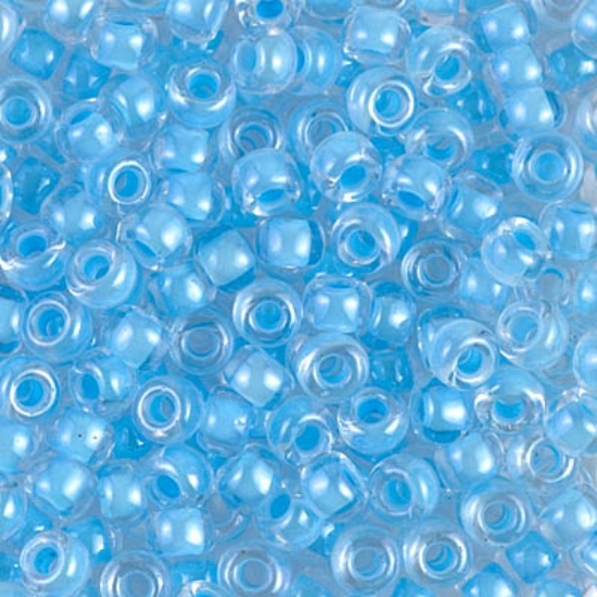 Picture of Miyuki Rocaille 6/0 4300 Luminous Ocean Blue x10g 
