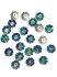 Picture of Embroidery Crystals 3700 Flower Sew-on 8mm Crystal AB x10