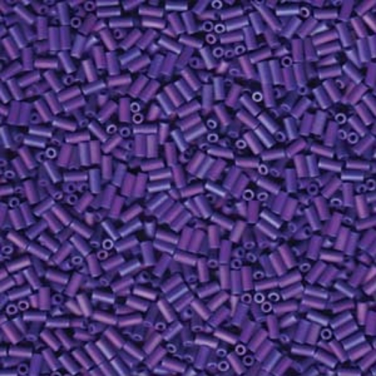 Picture of Miyuki Bugles 3mm BGL1-414FR Mat Opaque Cobalt AB x10g