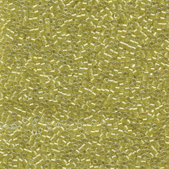 Picture of Miyuki Delica 11/0 DB910 Color-lined Light Chartreuse  x10g