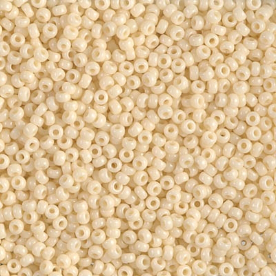 Picture of Miyuki Rocaille 11/0 492 Opaque Dark Cream x10g 