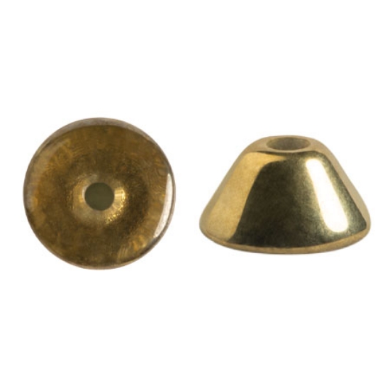 Picture of Konos® Par Puca® 2x4mm Crystal Dorado x10g
