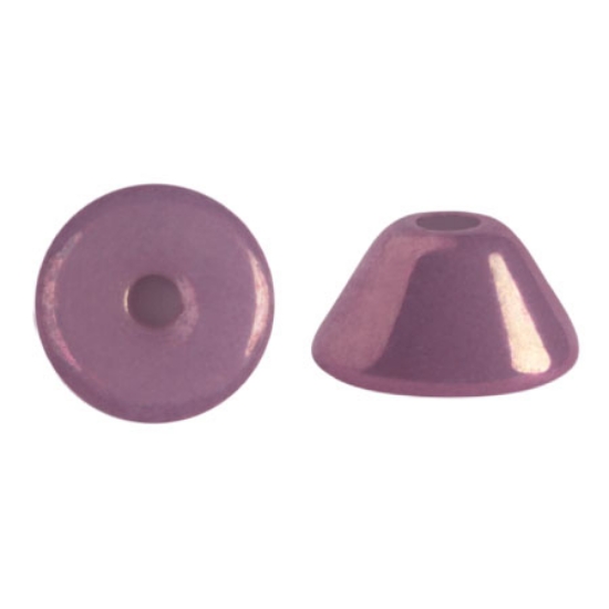 Picture of Konos® Par Puca® 2x4mm Opaque Mix Amethyst-Gold Ceramic Look x10g