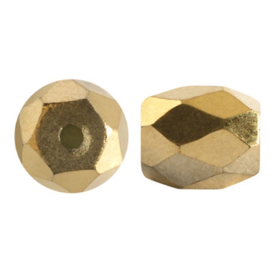 Picture of Baros® Par Puca® 6x5mm Crystal Dorado x10g