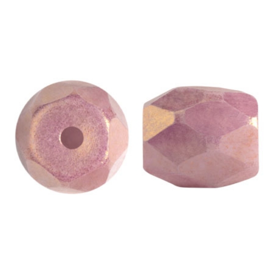 Picture of Baros® Par Puca® 6x5mm Opaque Mix Violet-Gold Ceramic Look x10g