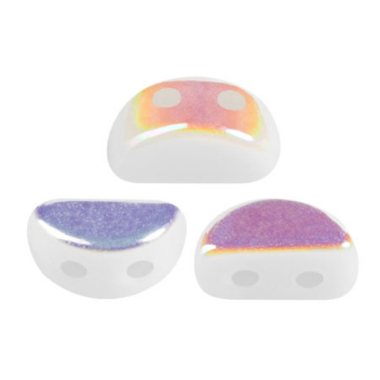 Picture of Kos® par Puca® 6x3mm Opaque White AB x10g