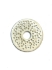 Picture of Bone (bleached) Donut 42mm White x1