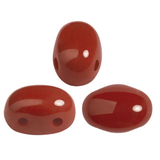 Picture of Samos® par Puca® 7x5mm Opaque Burnt Sienna x10g