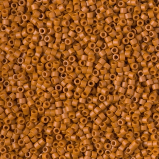 Picture of Miyuki Delica 11/0 DB2287 Opaque Glazed Persimmon Mat x10g