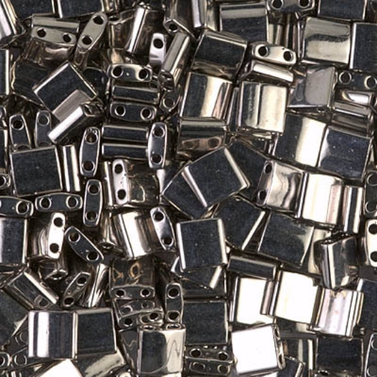 Picture of Miyuki Tila 190 Nickel Plated x5g