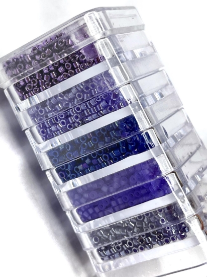 Picture of Miyuki Delica Set 11/0 Purple Rain x1