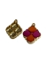 Picture of Manalis Ginko Pendant Setting 24Kt Gold Plate x1