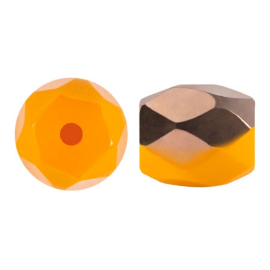 Picture of Baros® Par Puca® 6x5mm Frost Tangerine Capri Gold x10g