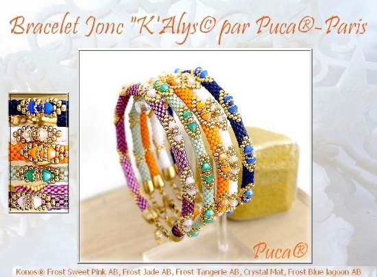 Picture of Armband "k’Alys" par Puca – Instant Download or Printed Copy