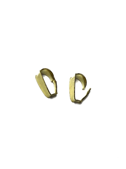 Picture of Pinch Bail 10mm Raw Brass x5 