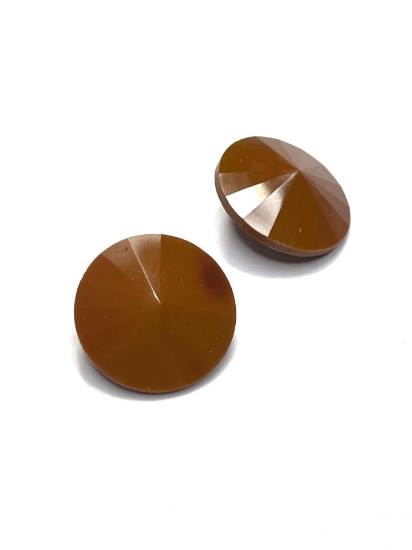 Picture of Matubo Rivoli 18mm Chocolate x1