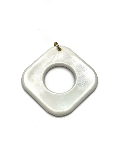 Picture of Acrylic element Square 41mm White x1