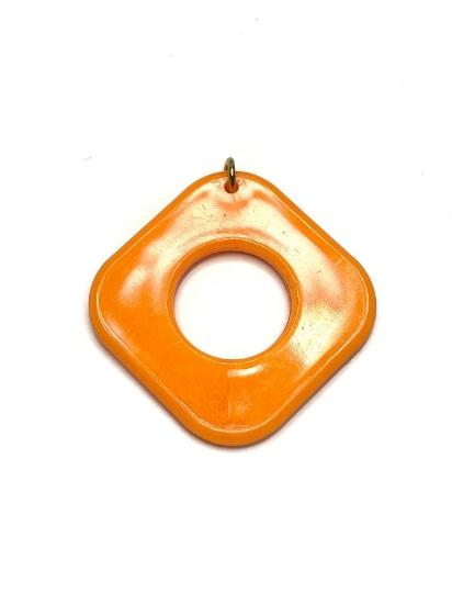 Picture of Acrylic element Square 41 mm Orange x1