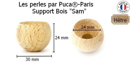 Picture of Wooden “Sam” Base 24x30mm x1