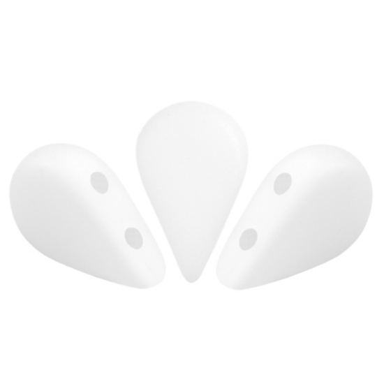 Picture of Amos® by Puca® 5x8mm Opaque White Mat x10g