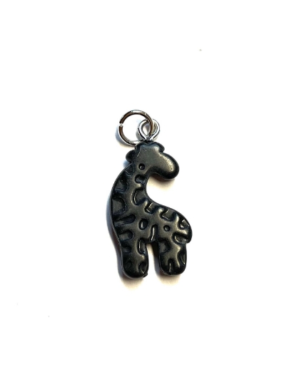 Picture of Pendant YALC Giraffe 22mm Black x1
