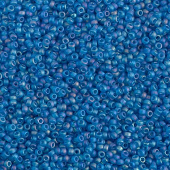 Picture of Miyuki Seed Beads 15/0 149FR Mat Capri Blue AB x10g