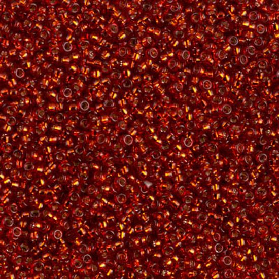 Picture of Miyuki Seed Beads 15/0 1434 Silver Lined Copper x10g