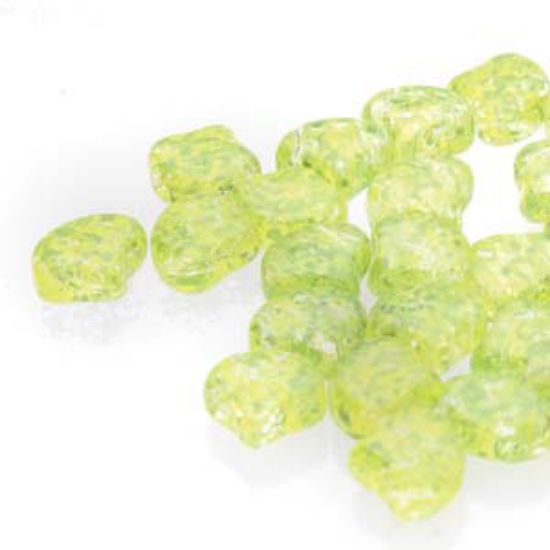 Picture of Ginko 7.5mm Confetti Splash Yellow Green x10g