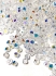 Picture of Preciosa Bead Rondell 3mm Crystal AB x100