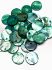 Picture of Shell Sequins round and thick 16mm Emerald x10